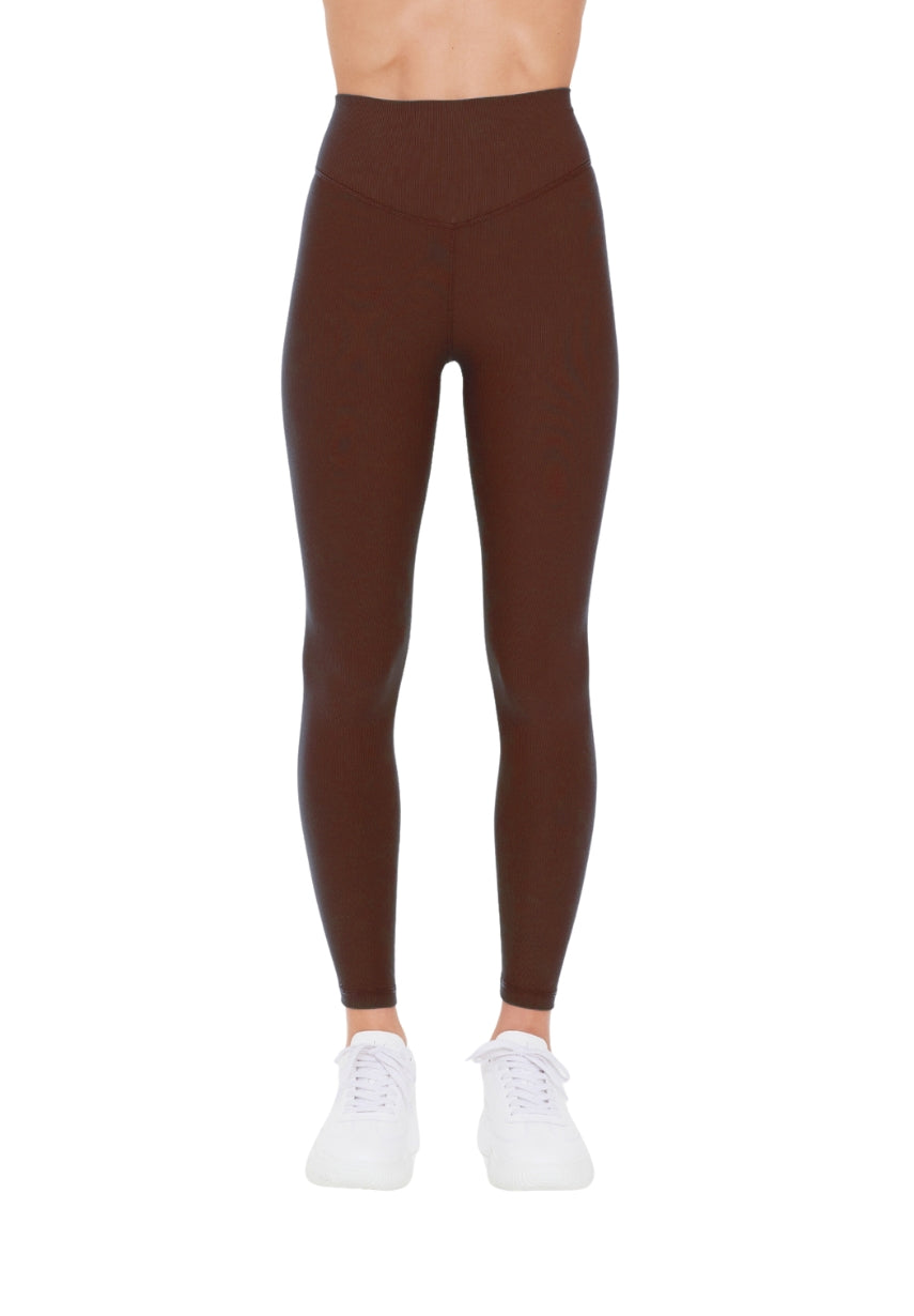 Ribbed 25in Midi Pant