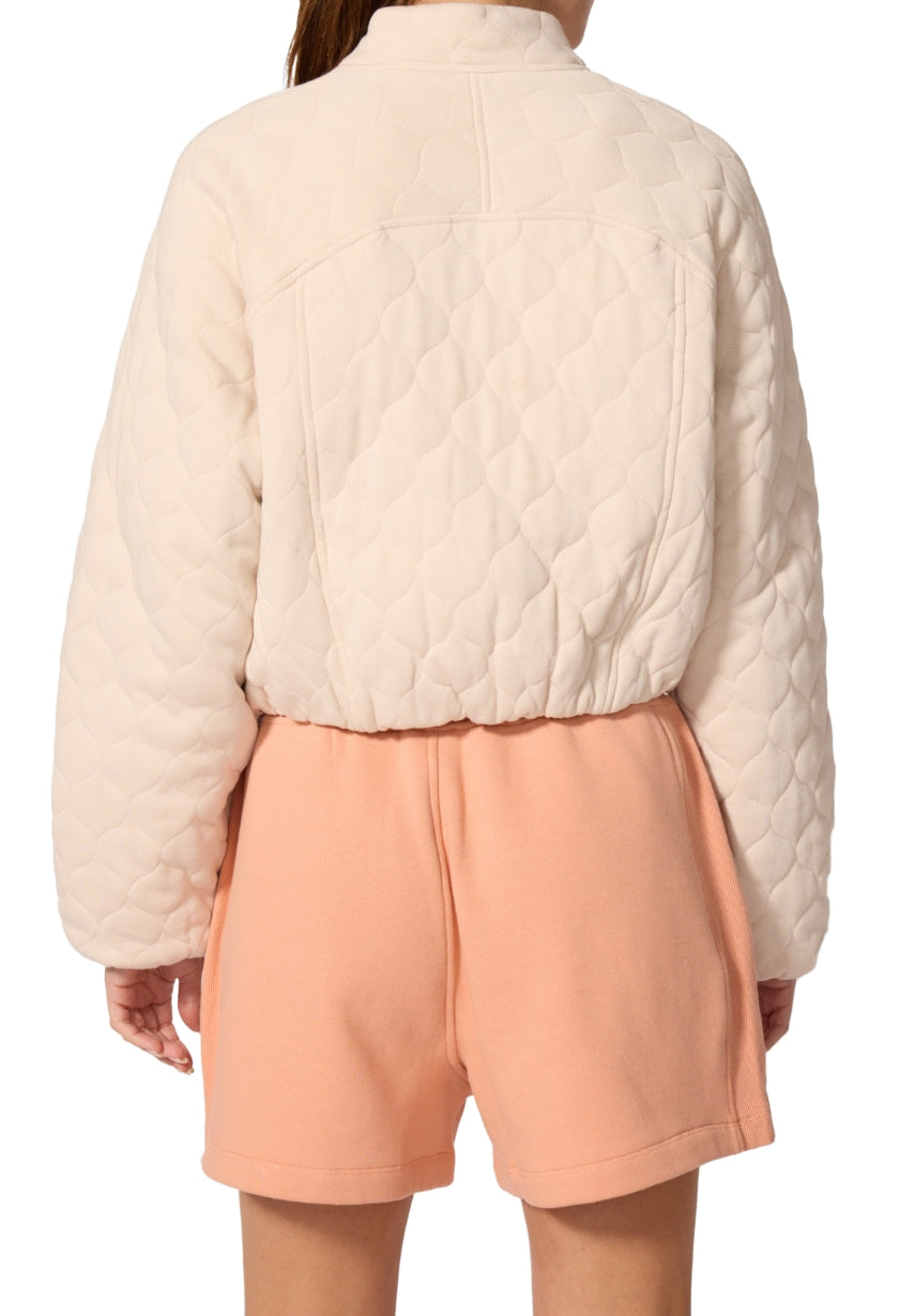 Flourish Quilted Cropped Jacket