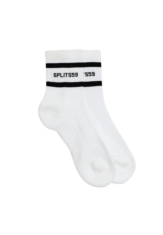 Logo Stripe Quarter Sock