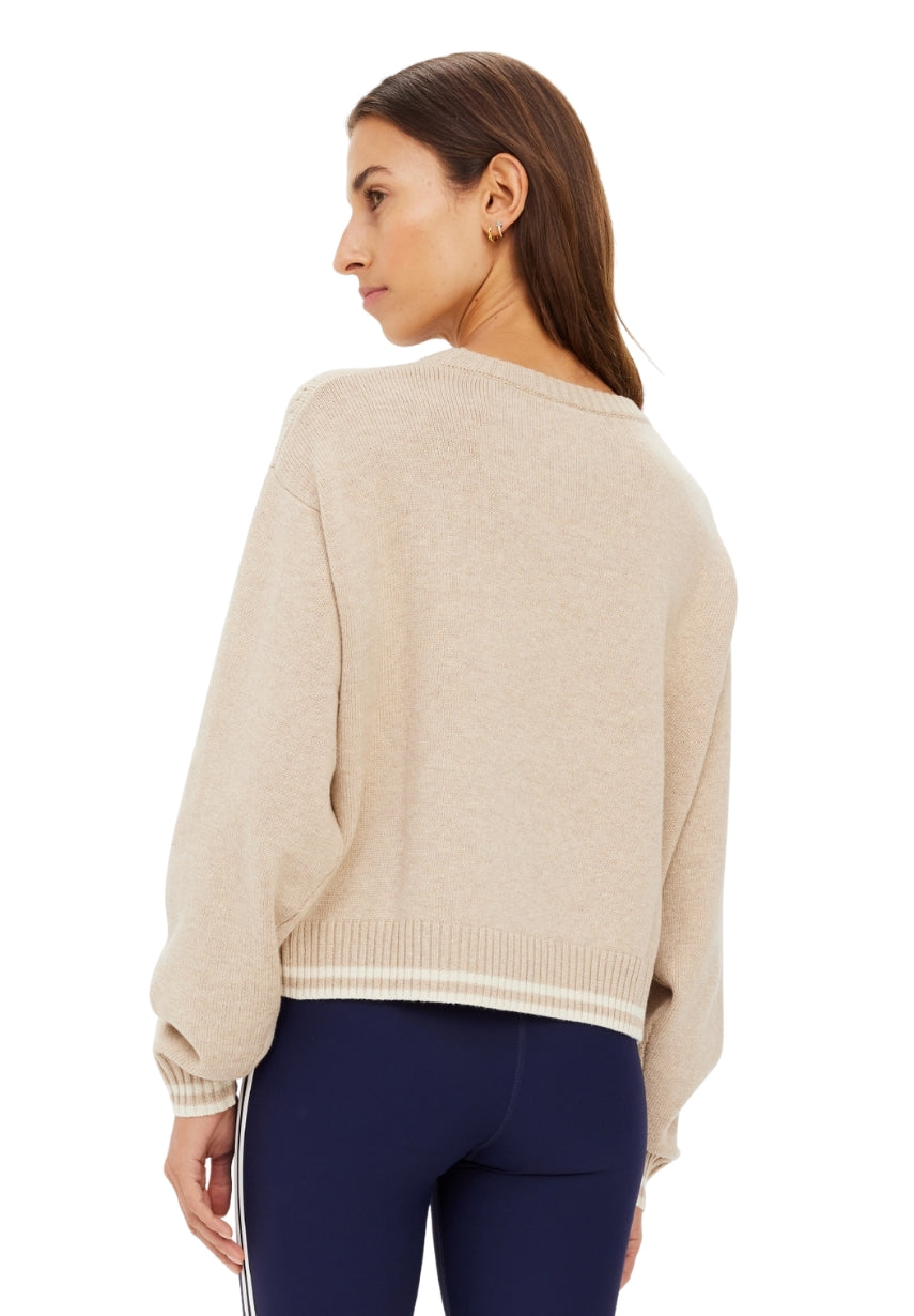 Xanthe Crew Neck Wool Sweater