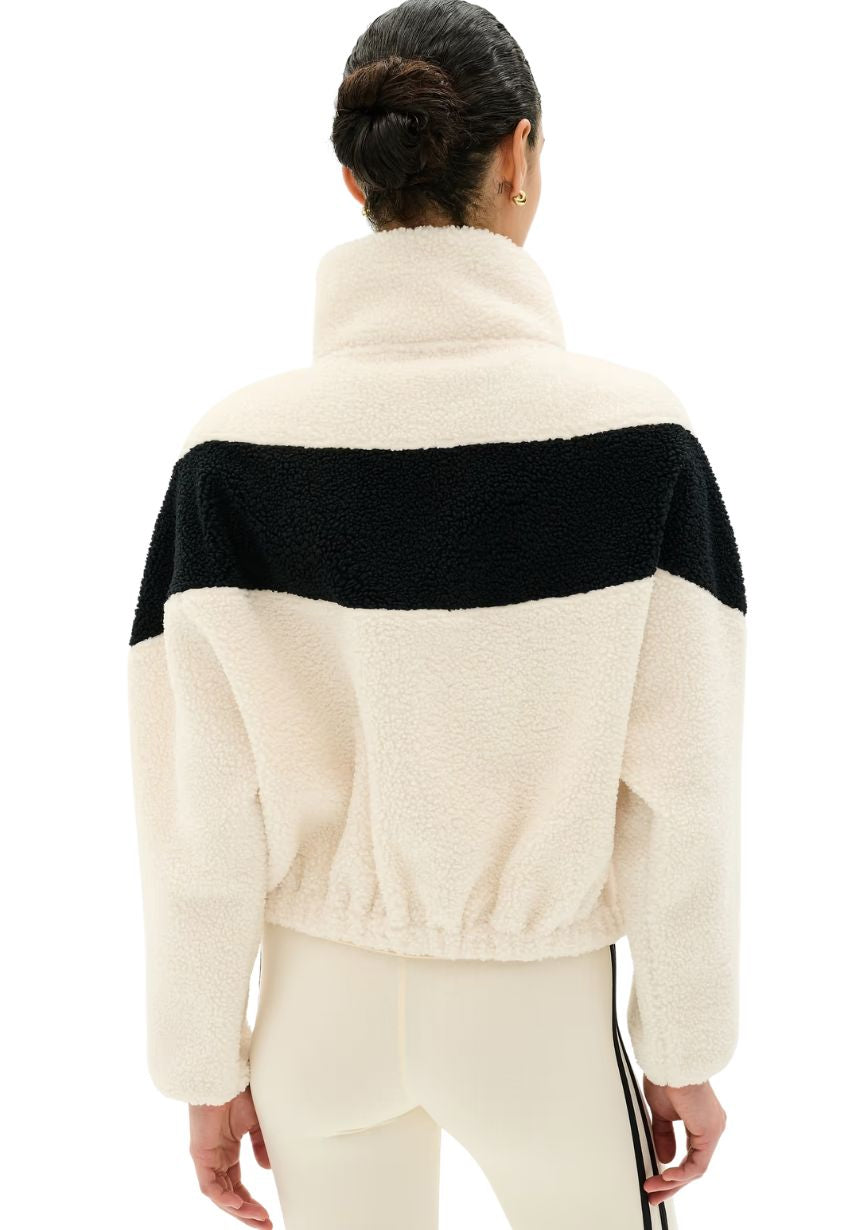Lottie Chevron Sherpa Full Zip Jacket