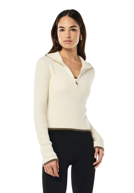 Ignite Zip Neck Knit
