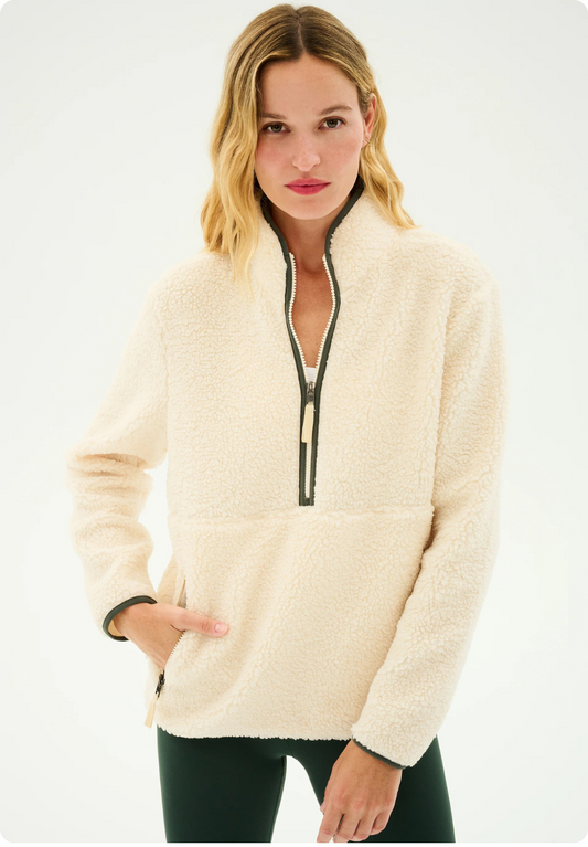 Libby Sherpa Half Zip