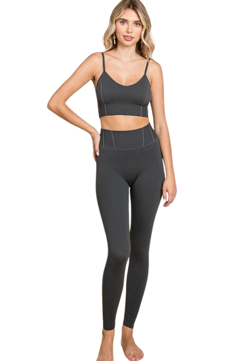 Contrast Cami Top Legging