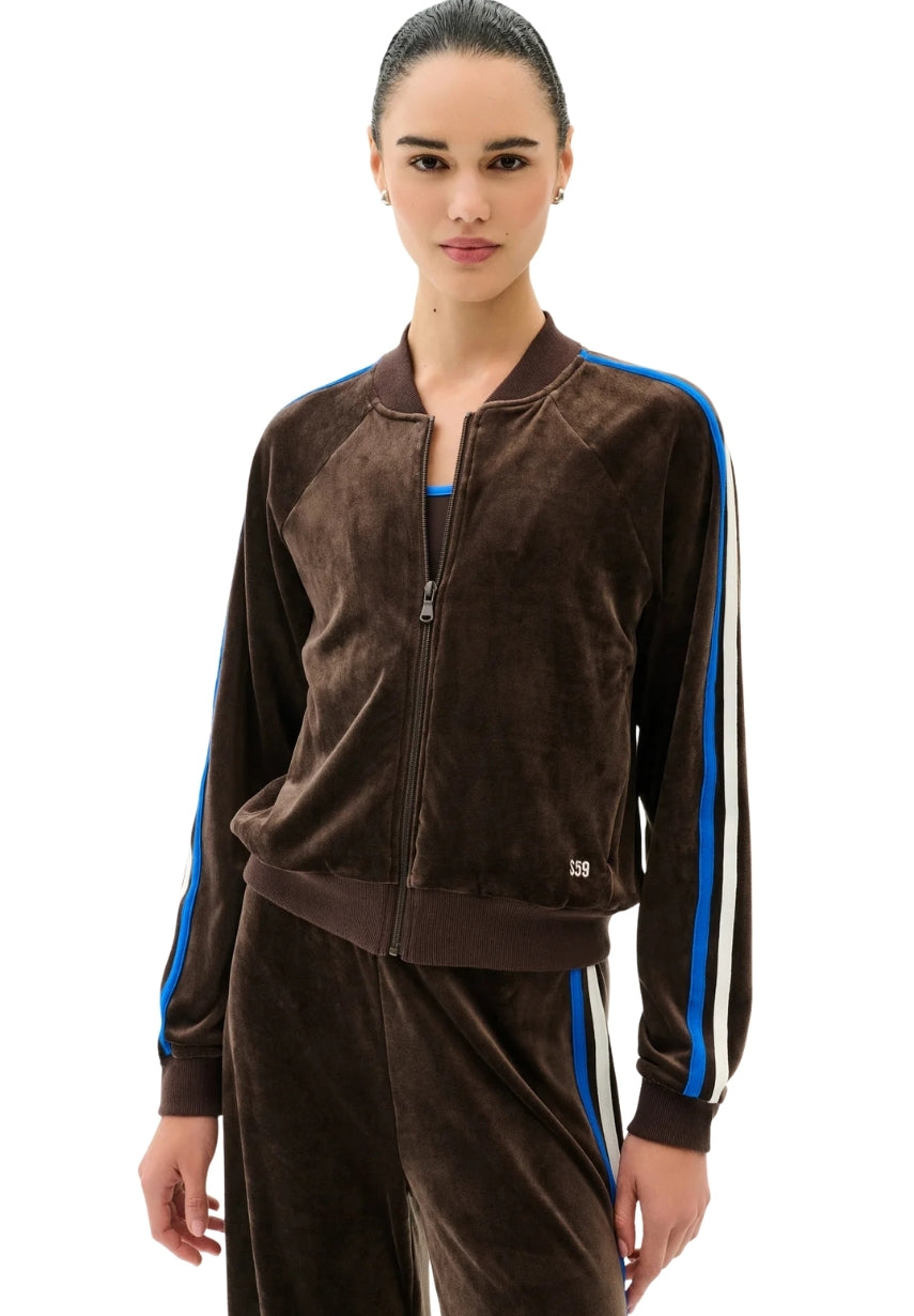 Heritage Velour Bomber