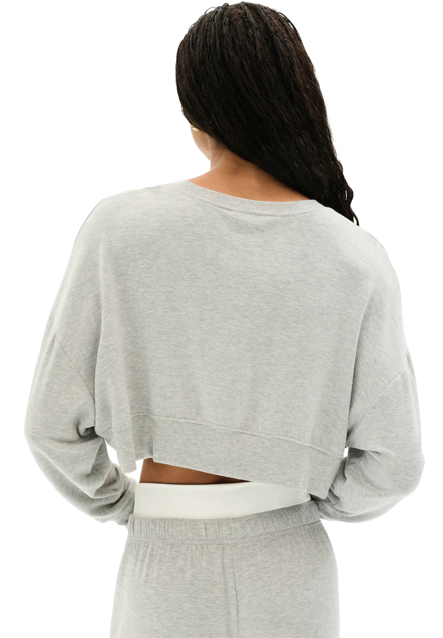 Noah Fleece Crop Sweatshirt