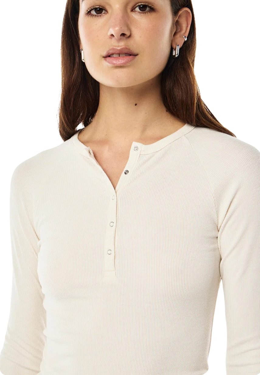 Prive Rib LS Tee