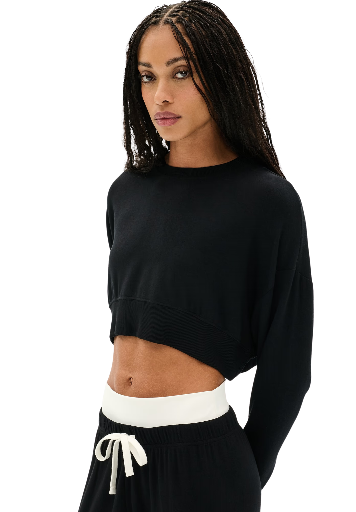 Noah Fleece Crop Sweatshirt