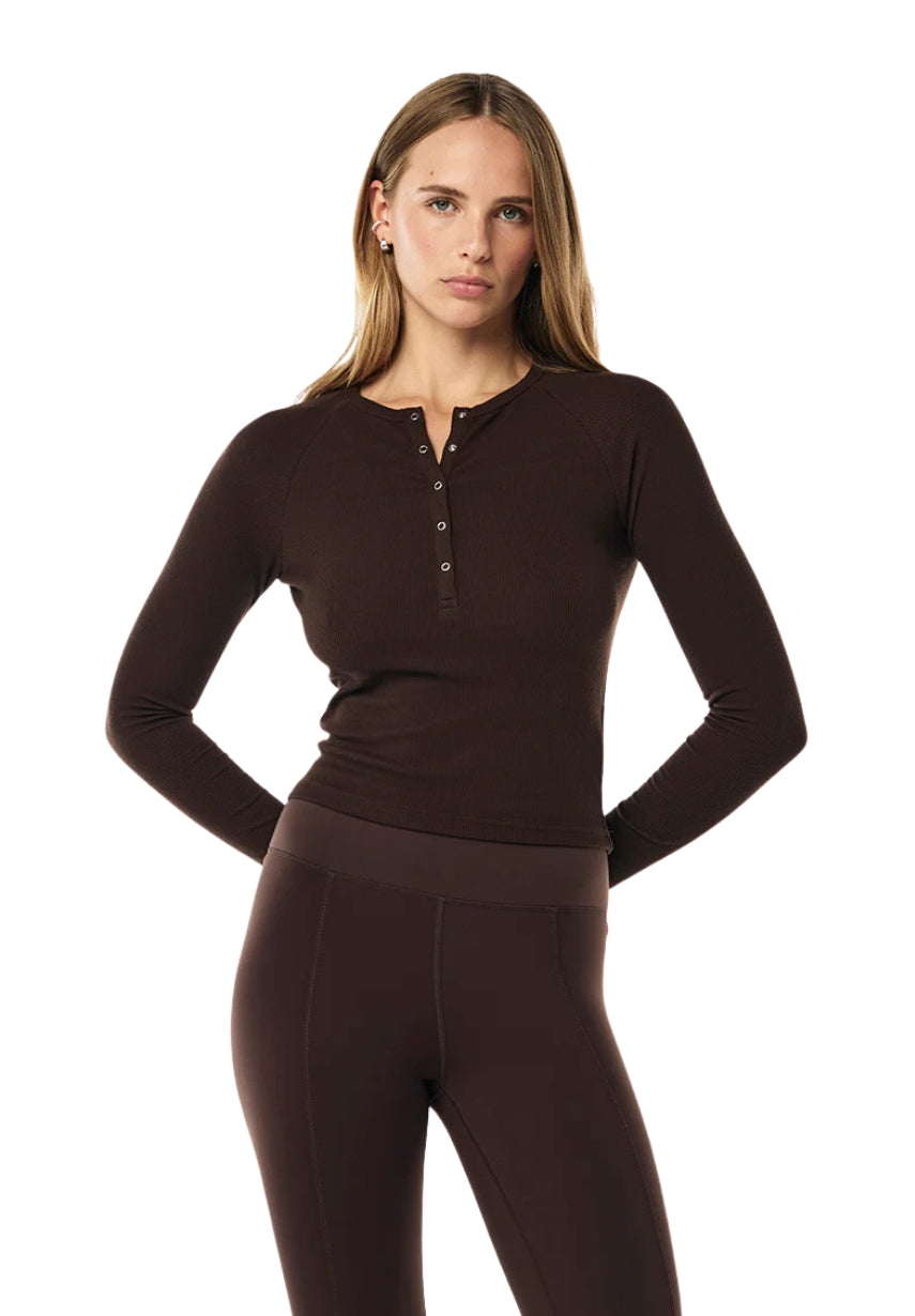 Prive Rib LS Tee