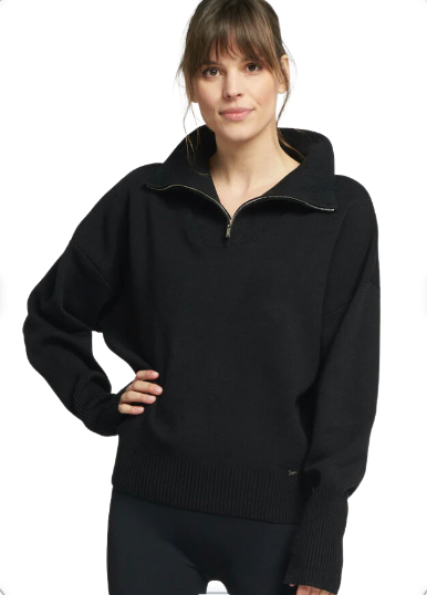 OLLY Half-Zip Knit Sweater